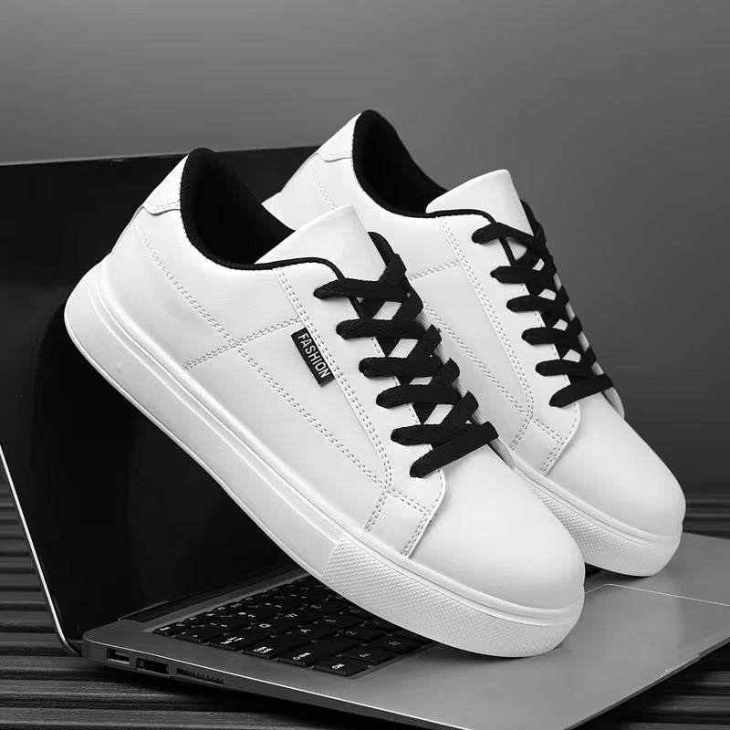 Beckett — Court Sneaker with Contrast Stitching Detail