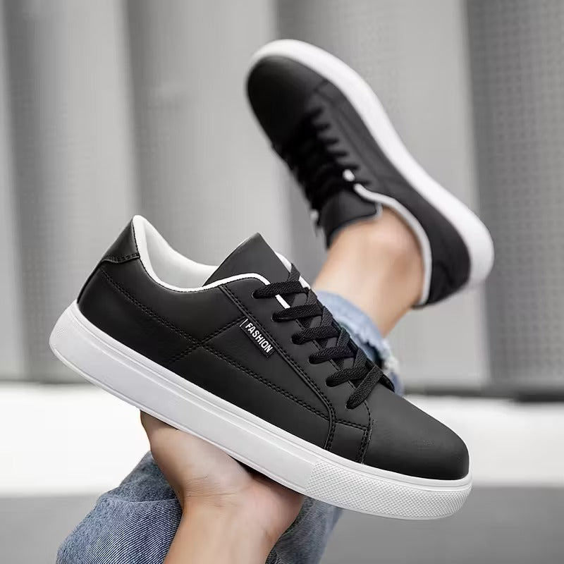 Beckett — Court Sneaker with Contrast Stitching Detail