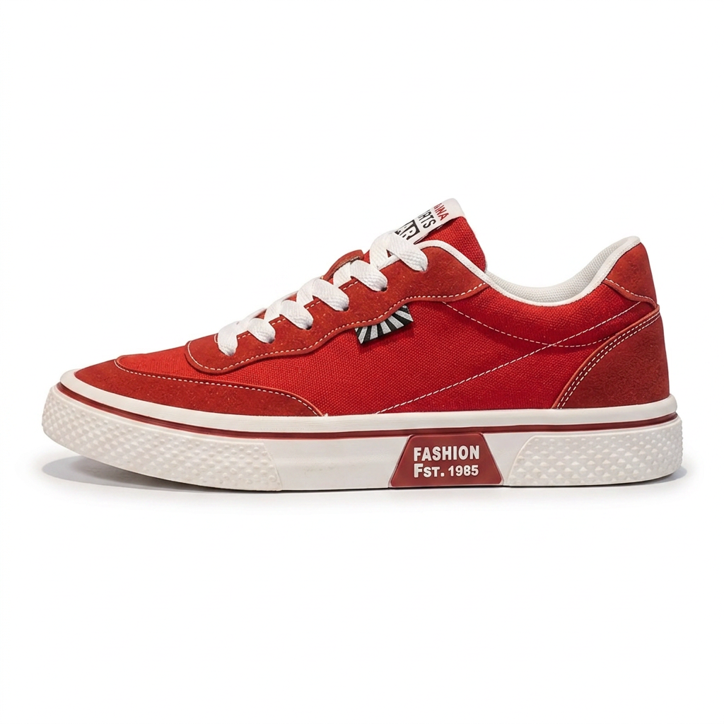 Gripwell — Canvas Sneaker with Waffle Rubber Sole