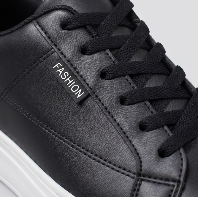 Beckett — Court Sneaker with Contrast Stitching Detail