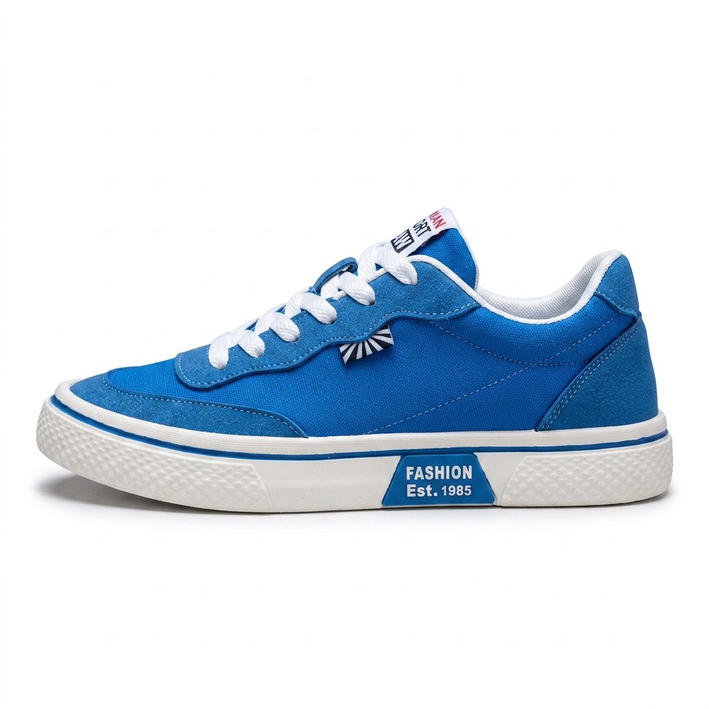 Gripwell — Canvas Sneaker with Waffle Rubber Sole