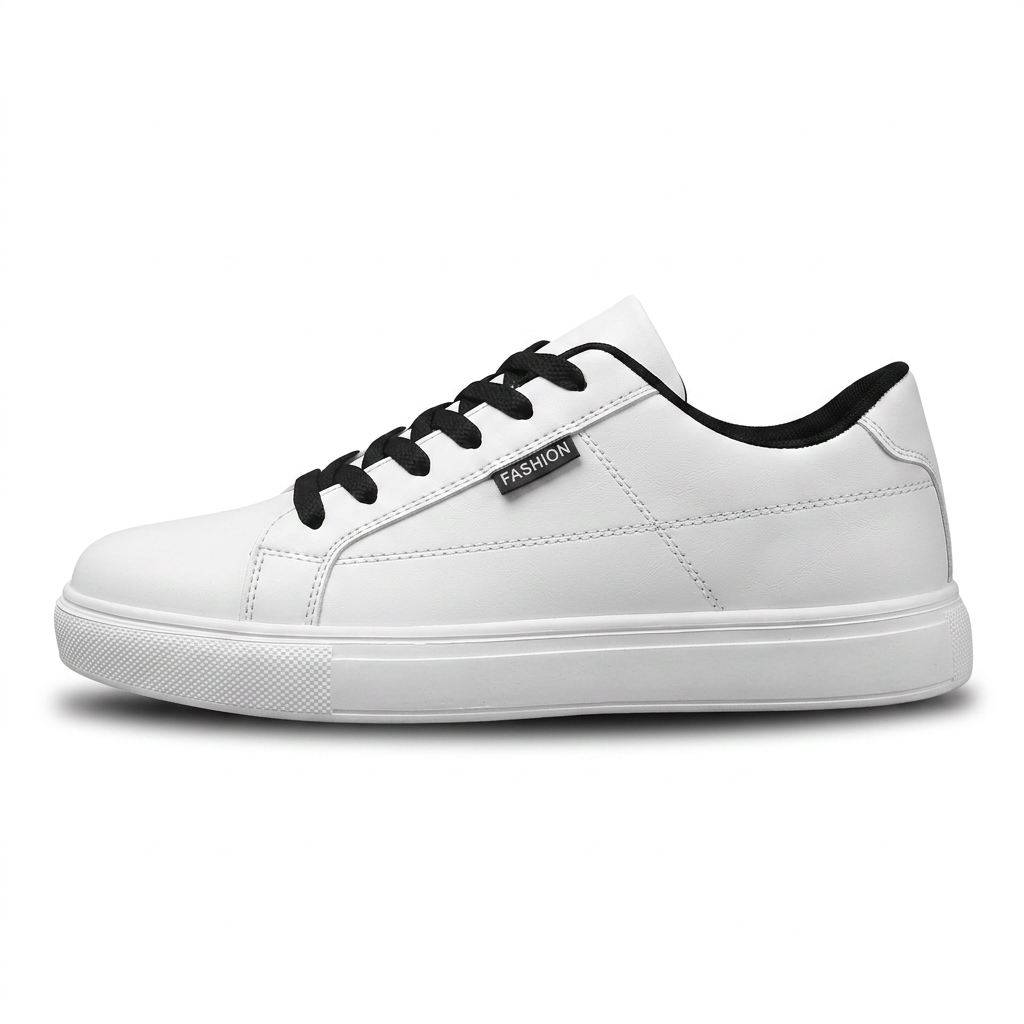 Beckett — Court Sneaker with Contrast Stitching Detail