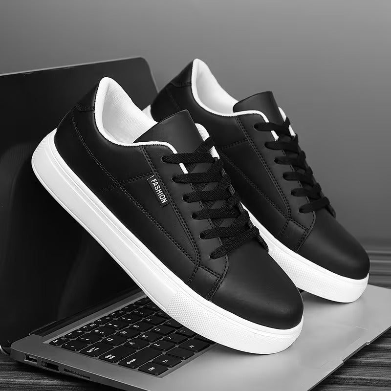 Beckett — Court Sneaker with Contrast Stitching Detail