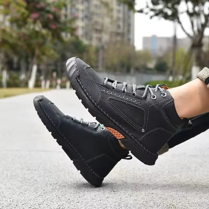 Salkin™ – Elegante Leren Herenschoenen