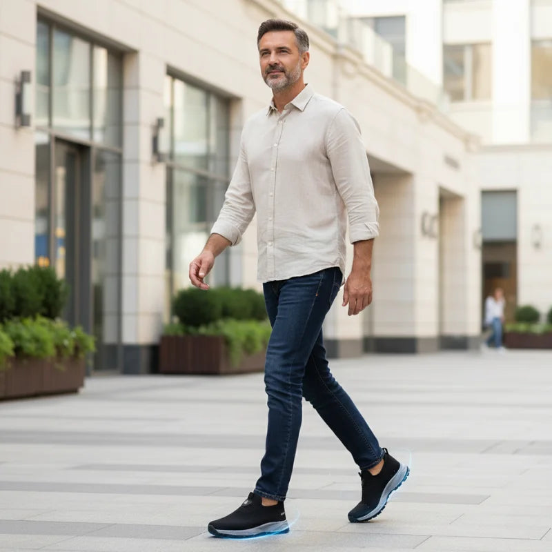FlexRelief™ – Orthopedische Herenschoenen zonder Veters
