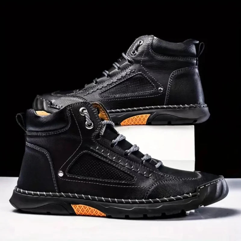 Salkin™ – Elegante Leren Herenschoenen