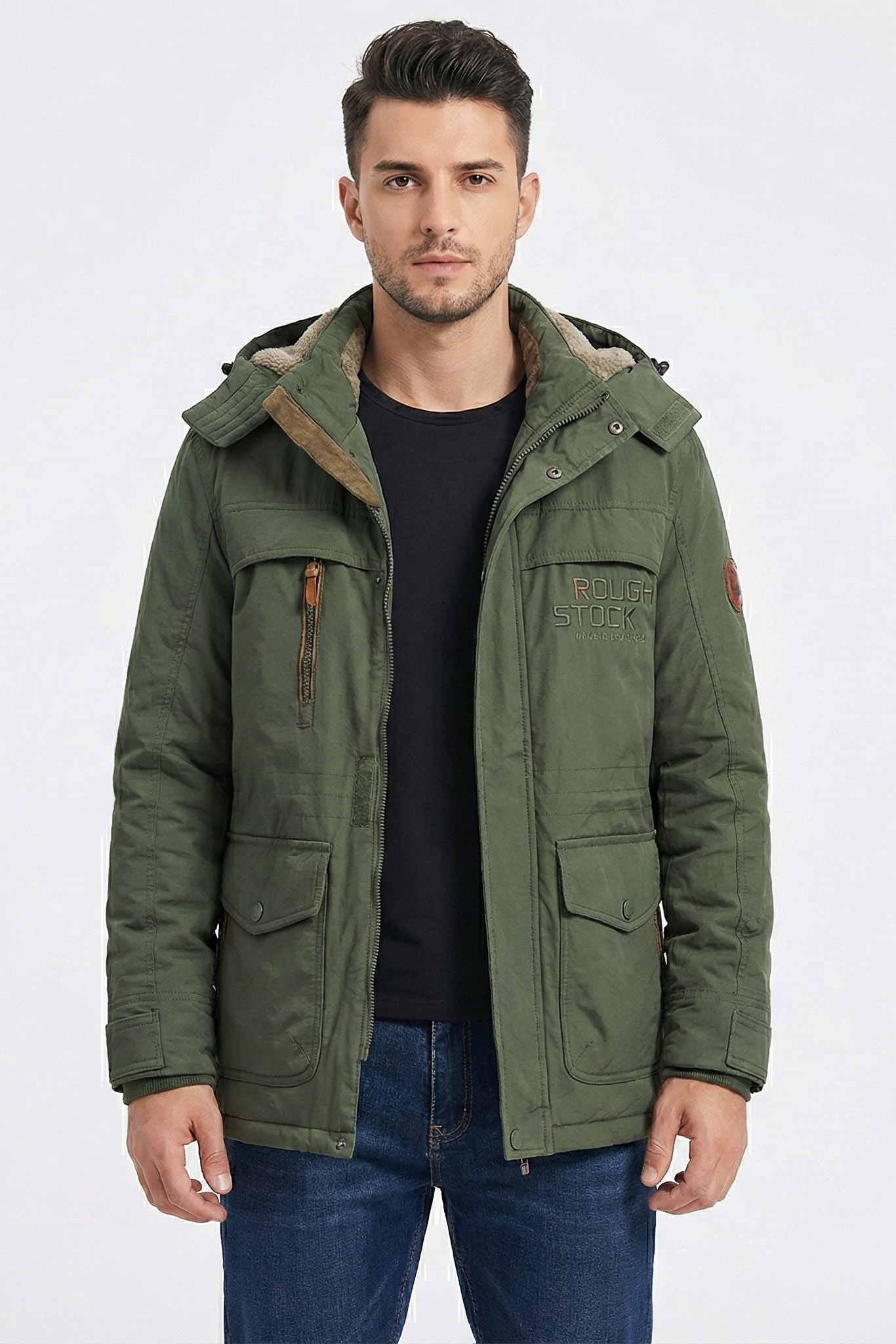 Adrian Waterdichte Winter Herenjas met capuchon | Konf