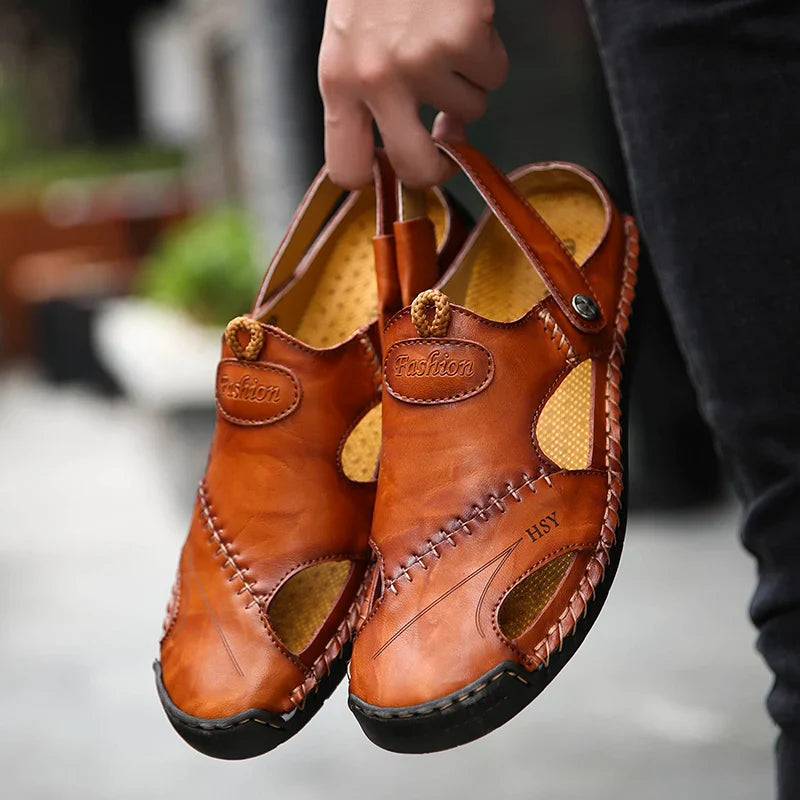 Konf | Orthopedic Leather Sandals