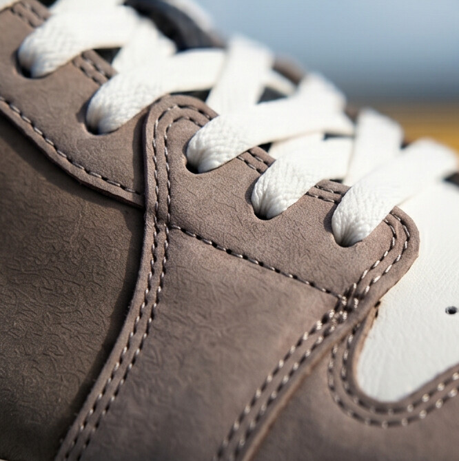 HeightEase — Platform Sneaker with Ribbed Sole