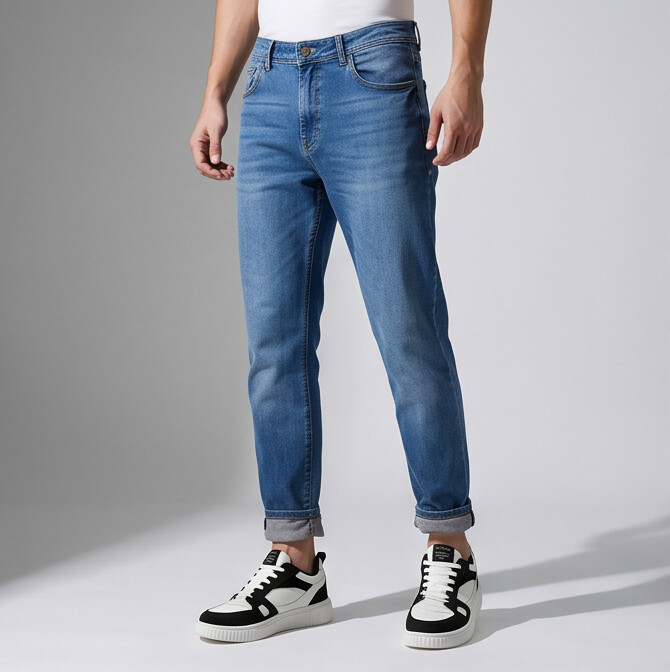 HeightEase — Platform Sneaker with Ribbed Sole