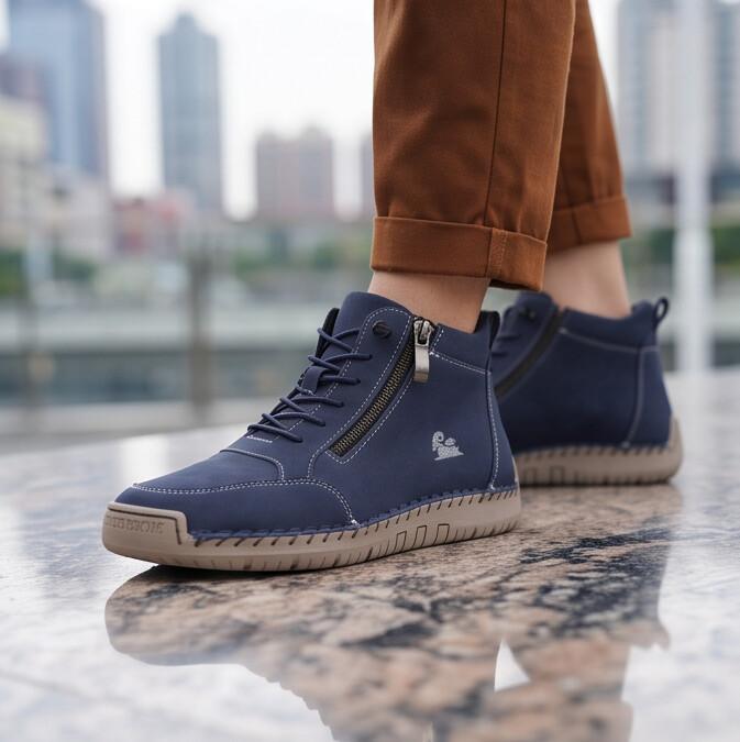 Orthopedische comfortsneakers voor dagelijkse ondersteuning - Vogadeck™ DoubleZip