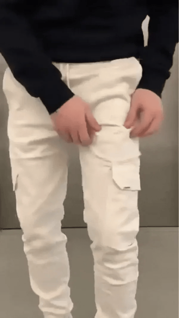 One pair of pants. Several moments.