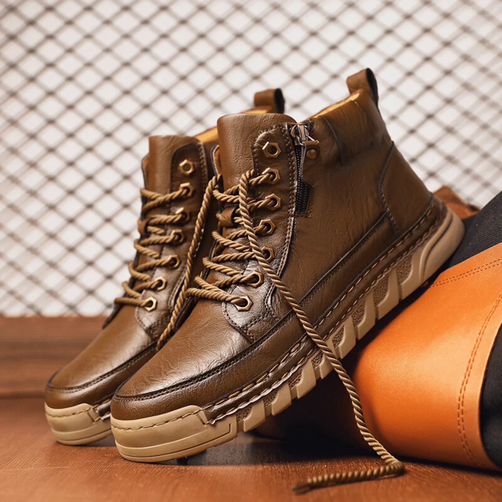 Apollo™ – Premium Urban Leren Laarzen