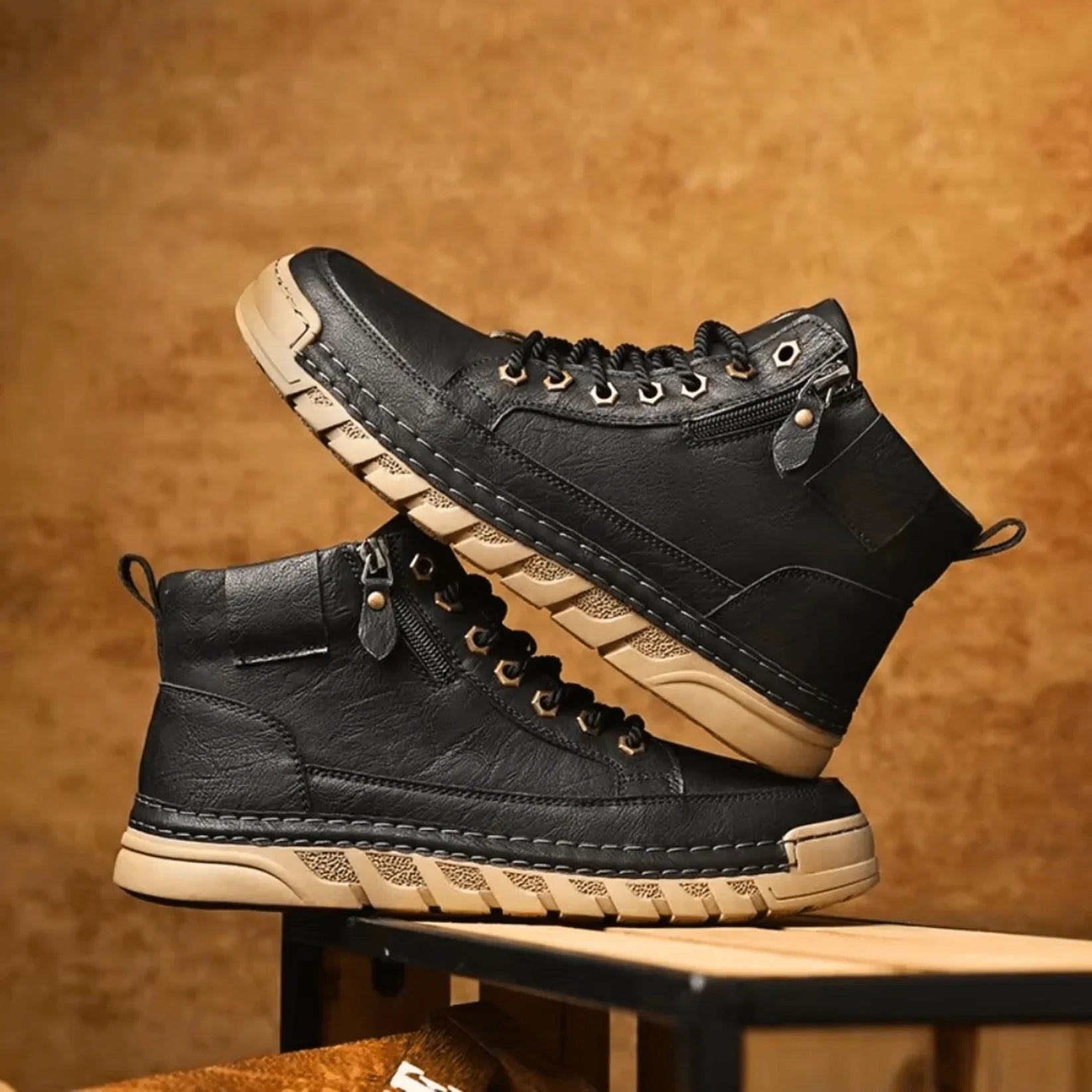 Apollo™ – Premium Urban Leren Laarzen